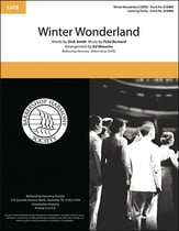 Winter Wonderland SATB choral sheet music cover